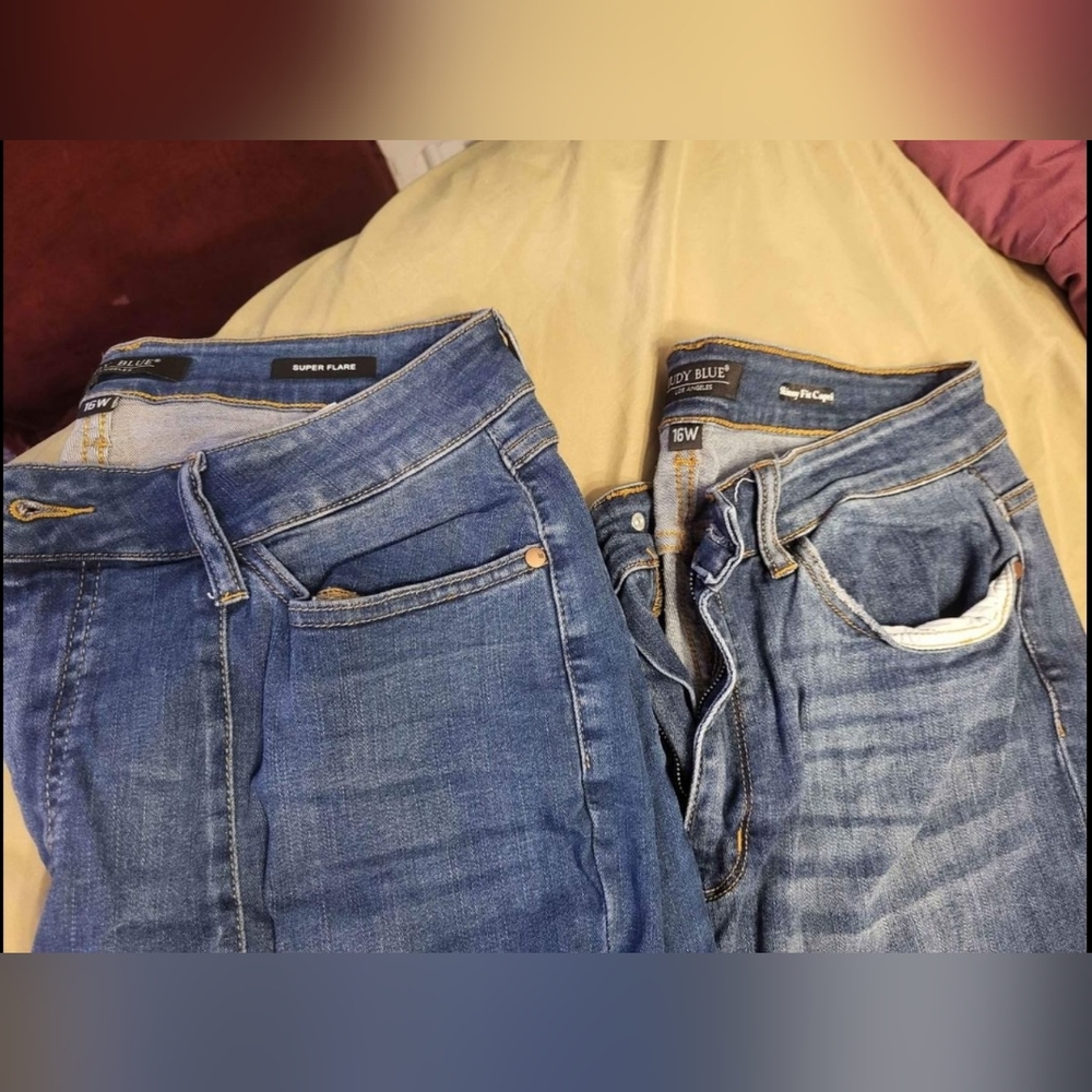 2 Pair Size 16 Judy Blues
